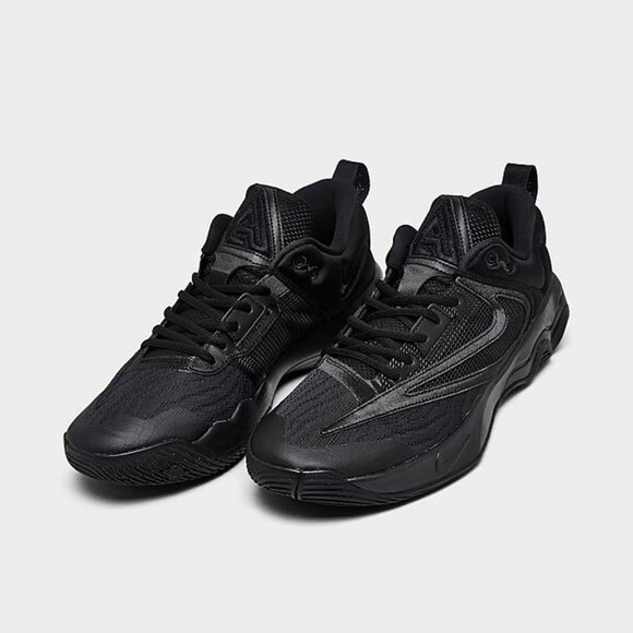 NWB Nike Giannis Immortality All Black Athletic Shoes Men's Sz